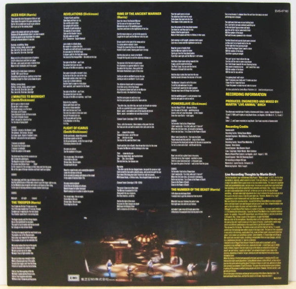 Iron Maiden - Live After Death (Vinyl, LP, Album, Limited Edition)