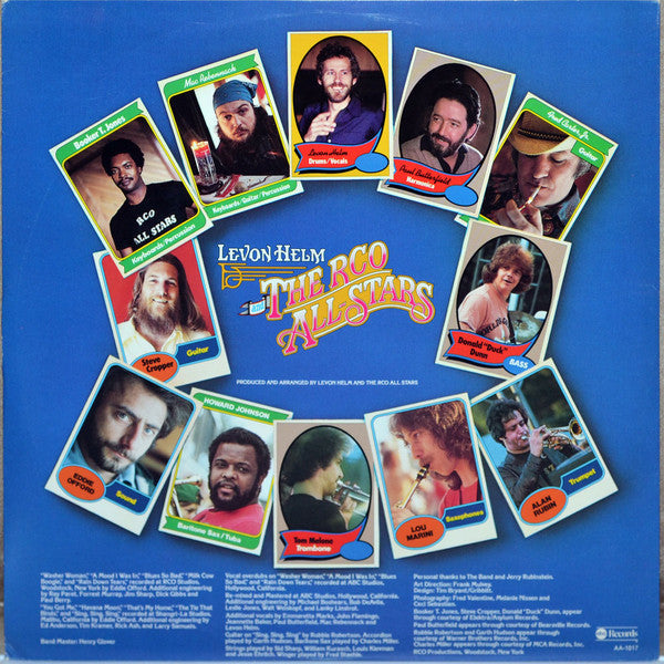 Levon Helm - Levon Helm And The RCO All-Stars (Vinyl, LP, Album) Good Plus (G+) / Good Plus (G+)