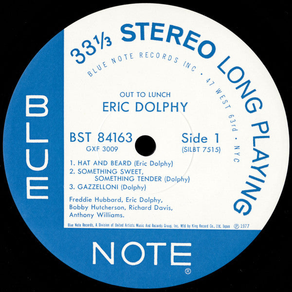 Eric Dolphy - Out To Lunch! = アウト・トゥ・ランチ (Vinyl, LP, Album, Limited...