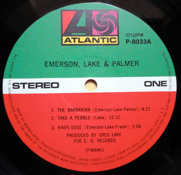 Emerson, Lake & Palmer - Emerson, Lake & Palmer (Vinyl, LP, Album, ...