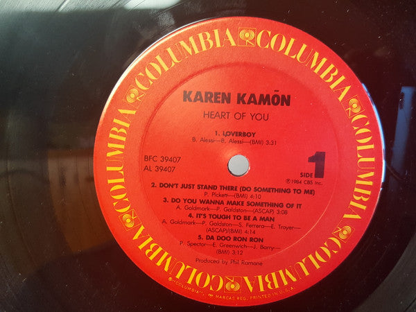 Karen Kamon - Heart Of You (Vinyl, LP, Album) Very Good (VG) / Very Good (VG)