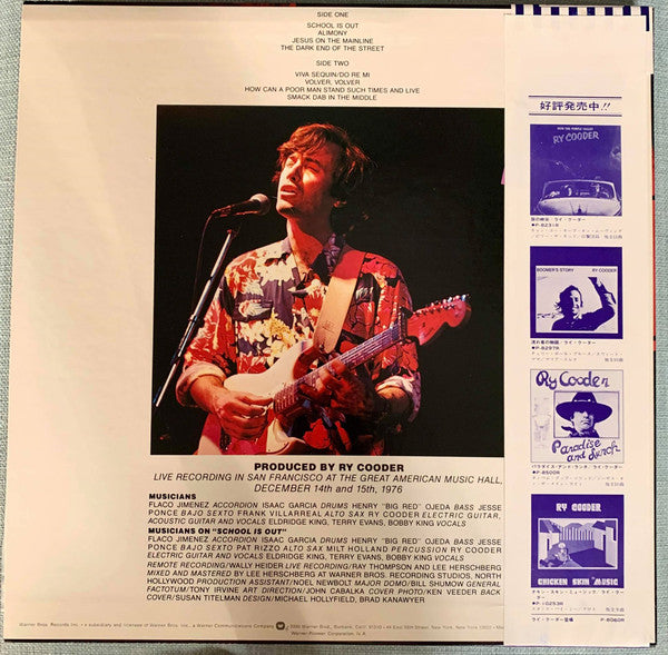 Ry Cooder - Show Time (Vinyl, LP, Album)