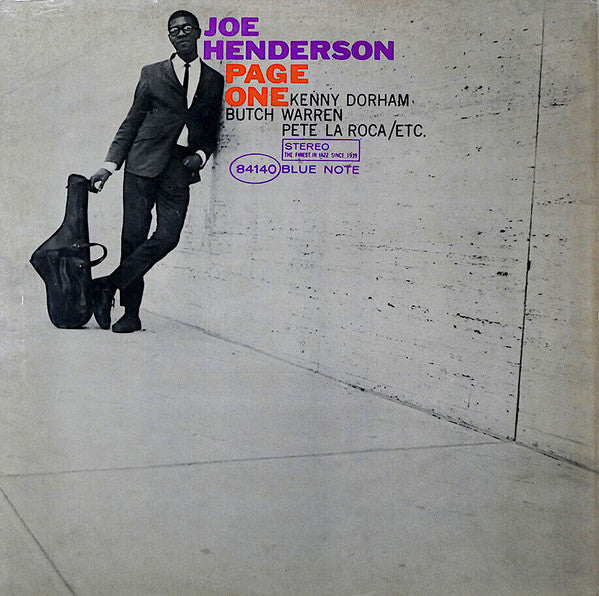 Joe Henderson - Page One (Vinyl, LP, Album, Reissue, Stereo) Very Good (VG) / Very Good (VG)