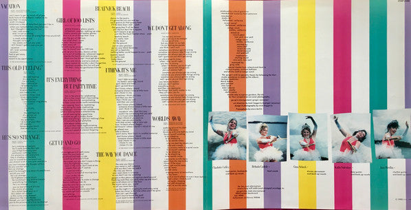 Go-Go's - Vacation (Vinyl, LP, Album) Very Good Plus (VG+) / Very Good Plus (VG+)
