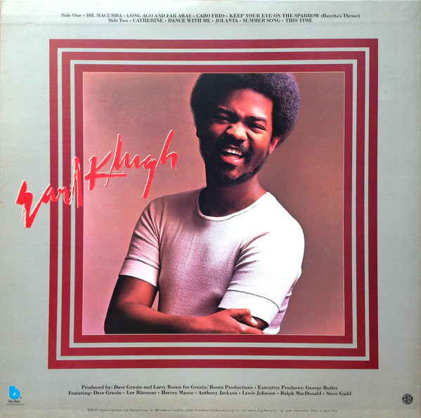 Earl Klugh - Finger Paintings = フィンガー・ペインテイング (Vinyl, LP, Album, Stereo) Very Good Plus (VG+) / Very Good (VG)
