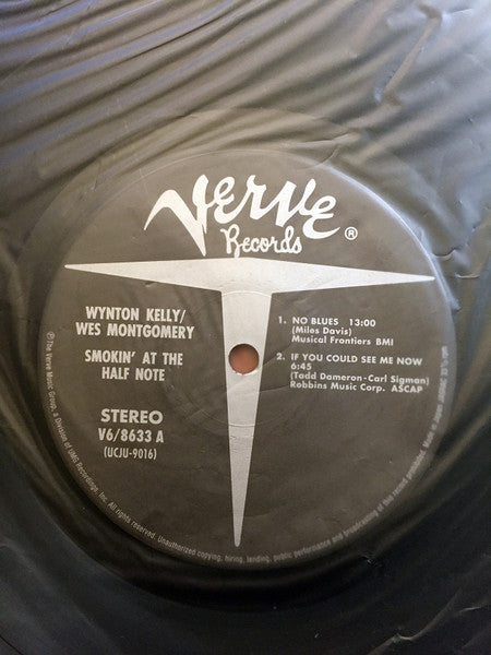 Wynton Kelly Trio - Smokin' At The Half Note (Vinyl, LP, Album, Limited Edition, Reissue, Remastered, Stereo) Very Good Plus (VG+) / Very Good Plus (VG+)