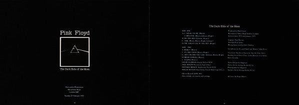 Pink Floyd - The Dark Side Of The Moon = 狂気 (Vinyl, LP, Album, Repress) Very Good Plus (VG+) / Very Good (VG)