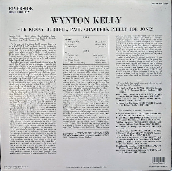 Wynton Kelly - Piano (Vinyl, LP, Album, Reissue, Remastered)