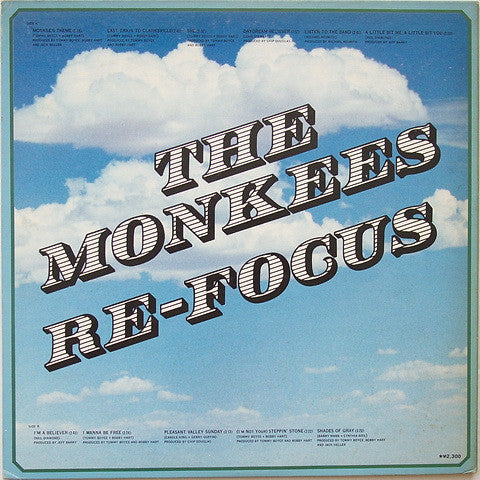 The Monkees - Re-Focus (Vinyl, LP, Compilation) Very Good Plus (VG+) / Very Good Plus (VG+)