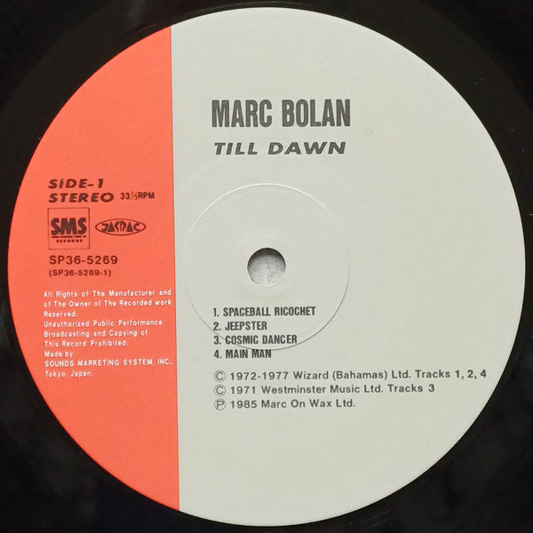 Marc Bolan - Till Dawn (2xVinyl, LP, Compilation) Very Good Plus (VG+) / Very Good Plus (VG+)