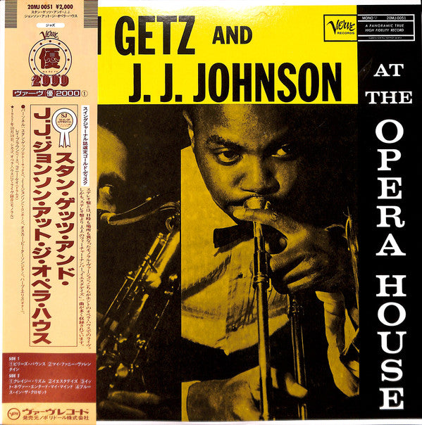 Stan Getz - At The Opera House (Vinyl, LP, Album, Reissue, Mono)