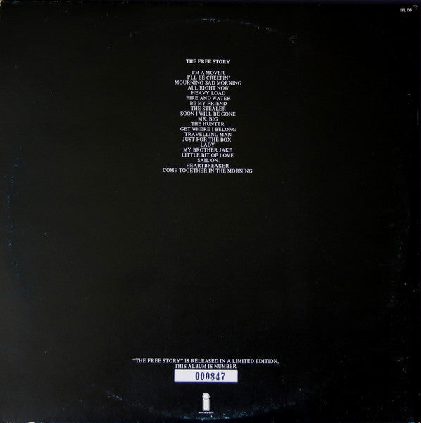 Free - The Free Story (2xVinyl, LP, Compilation, Limited Edition, Numbered, Stereo) Very Good (VG) / Very Good (VG)