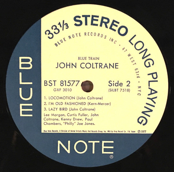 John Coltrane - Blue Train = ブルー・トレイン (Vinyl, LP, Album, Limited Ed...