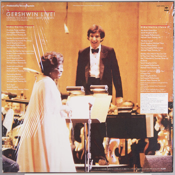 Michael Tilson Thomas - Gershwin Live! (Vinyl, LP, Album)