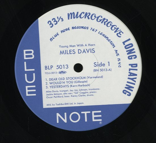 Miles Davis - Young Man With A Horn (Vinyl, LP, 10", Album, Limited Edition, Reissue, Mono) Near Mint (NM or M-) / Near Mint (NM or M-)