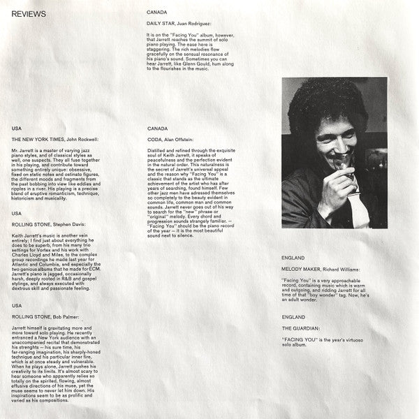 Keith Jarrett - Solo Concerts: Bremen / Lausanne (3xVinyl, Box Set, LP, Album, Stereo) Near Mint (NM or M-) / Near Mint (NM or M-)