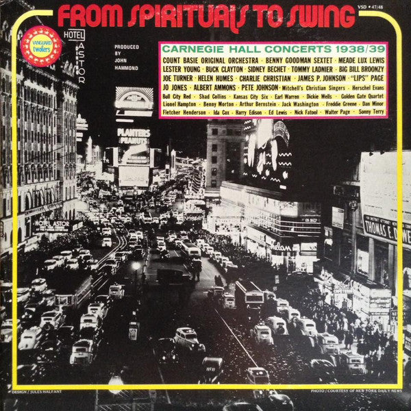 Various - From Spirituals To Swing – Carnegie Hall Concerts 1938/39 (2xVinyl, LP, Compilation, Reissue, Mono) Good Plus (G+) / Very Good (VG)