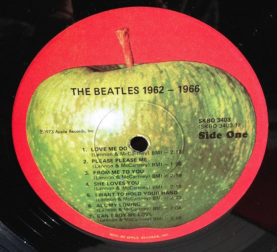 The Beatles - 1962-1966 (2xVinyl, LP, Album, Compilation, Stereo) Very Good (VG) / Good (G)