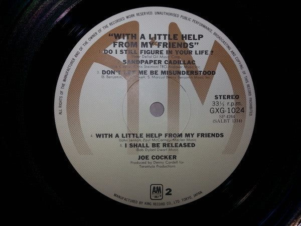 Joe Cocker - With A Little Help From My Friends (Vinyl, LP, Album, Reissue) Very Good Plus (VG+) / Very Good Plus (VG+)