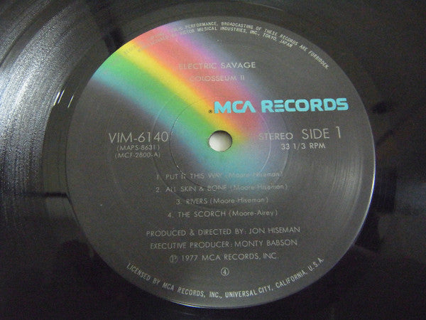 Colosseum II - Electric Savage (Vinyl, LP, Album, Stereo) Very Good (VG) / Very Good (VG)