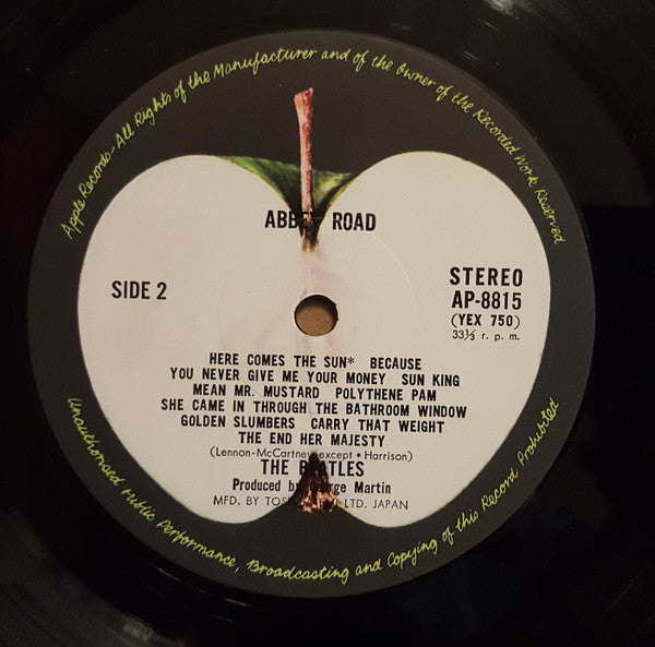 The Beatles - Abbey Road (Vinyl, LP, Album, Reissue)