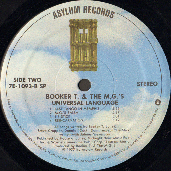 Booker T & The MG's - Universal Language (Vinyl, LP, Album)