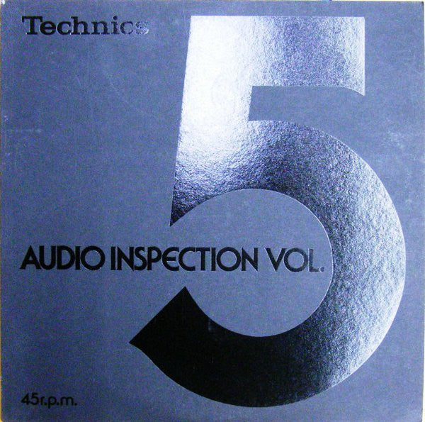 Various - Audio Inspection Vol. 5 (Vinyl, LP, 45 RPM) Very Good Plus (VG+) / Very Good (VG)
