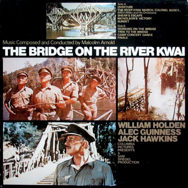 Malcolm Arnold - The Bridge On The River Kwai (Vinyl, LP, Album, Reissue) Very Good (VG) / Very Good (VG)