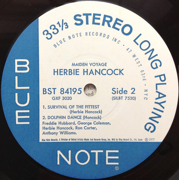 Herbie Hancock - Maiden Voyage = 処女航海 (Vinyl, LP, Album, Limited Ed...