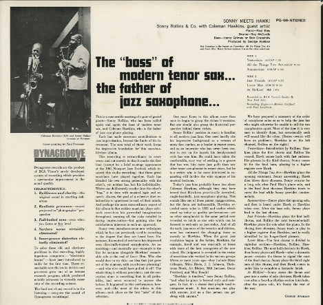 Sonny Rollins - Sonny Meets Hawk! (Vinyl, LP, Album, Limited Editio...