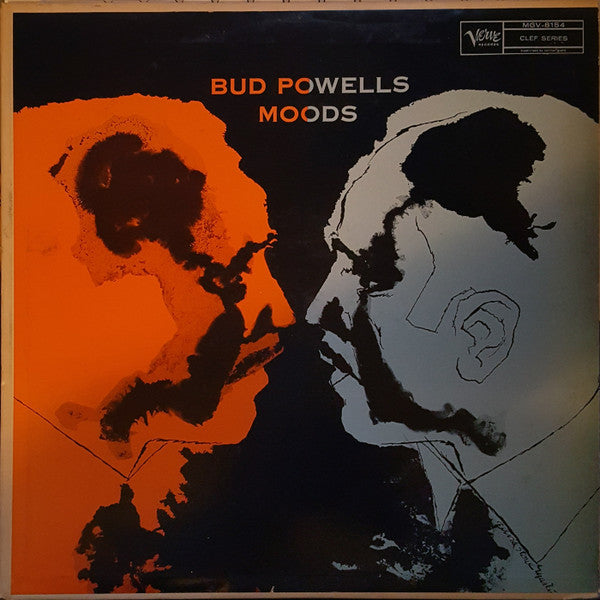 Bud Powell - Bud Powells Moods (Vinyl, LP, Album, Reissue, Mono) Very Good (VG) / Very Good Plus (VG+)