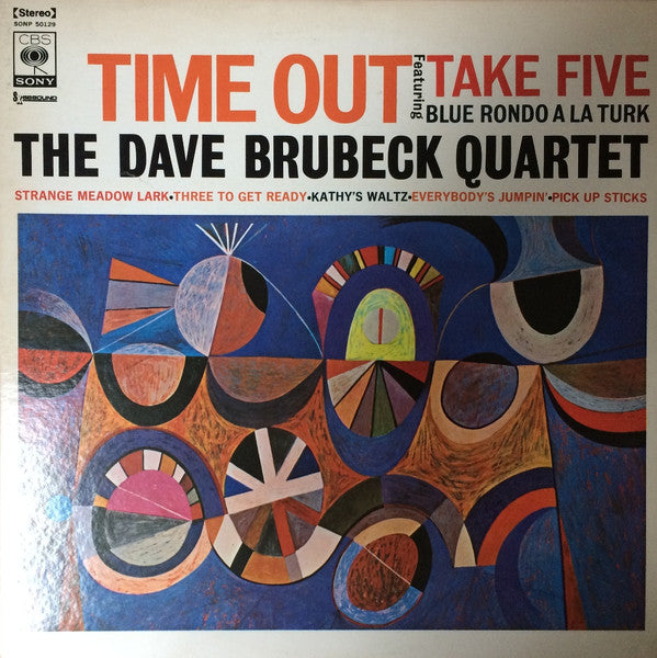 The Dave Brubeck Quartet - Time Out (Vinyl, LP, Album, Reissue, Stereo) Very Good (VG) / Good Plus (G+)