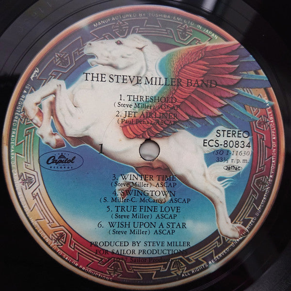 Steve Miller Band - Book Of Dreams (Vinyl, LP, Album, Stereo)