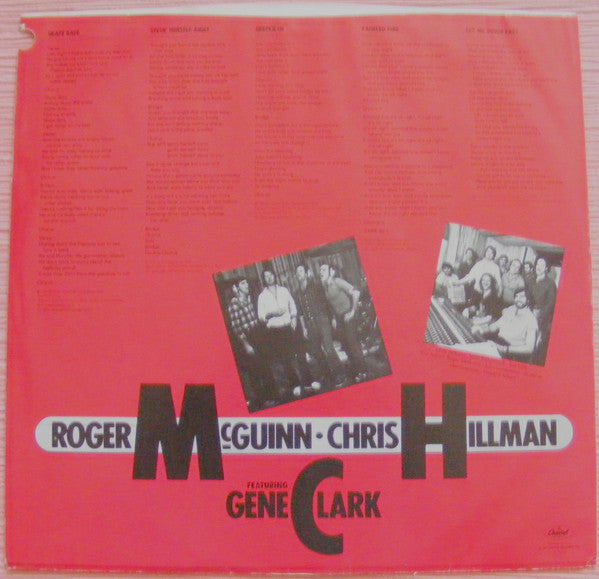 McGuinn, Clark & Hillman - City (Vinyl, LP, Album) Very Good (VG) / Good Plus (G+)
