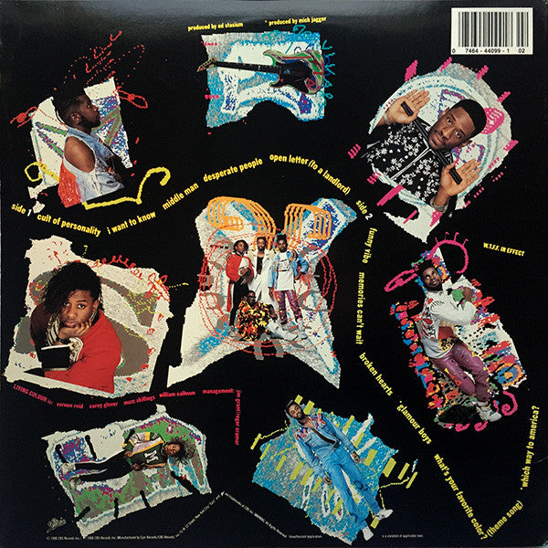 Living Colour - Vivid (Vinyl, LP, Album, Stereo) Near Mint (NM or M-) / Near Mint (NM or M-)