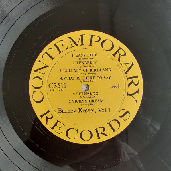 Barney Kessel - Easy Like (Vinyl, LP, Album) Good Plus (G+) / Very Good (VG)