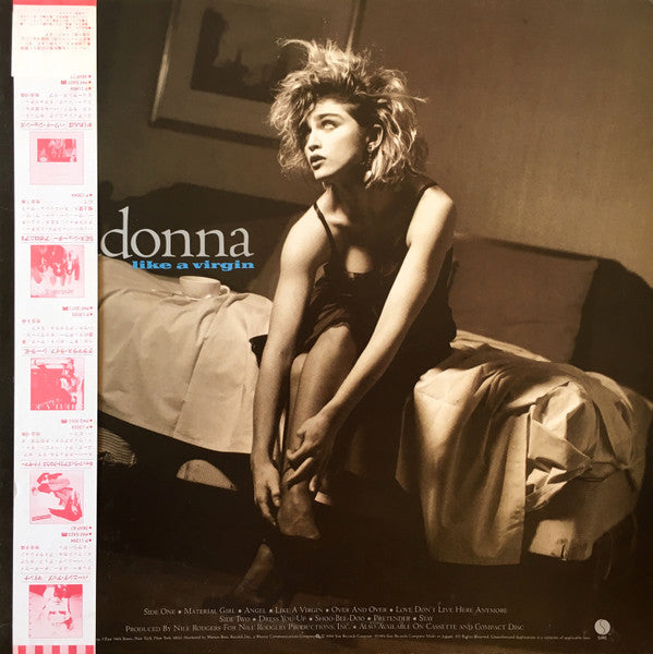 Madonna - Like A Virgin (Vinyl, LP, Album, Promo, Stereo)