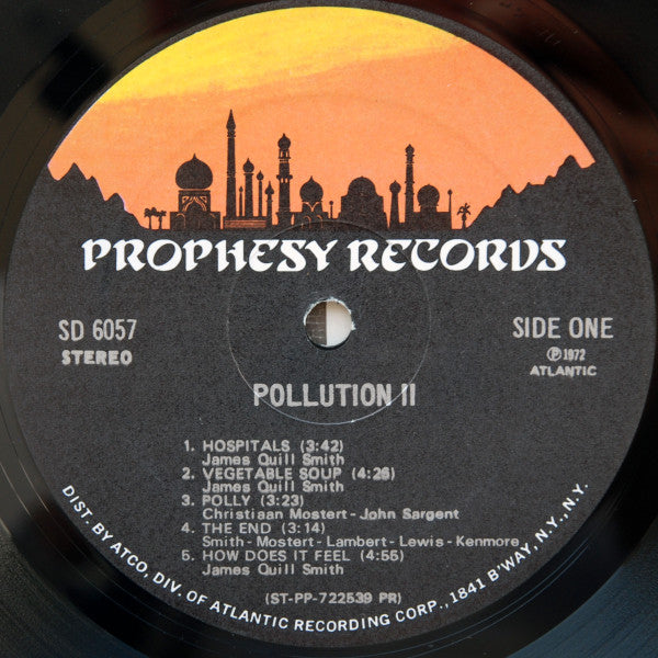 Pollution (3) - Pollution II (Vinyl, LP, Album, Stereo) Good Plus (G+) / Very Good (VG)