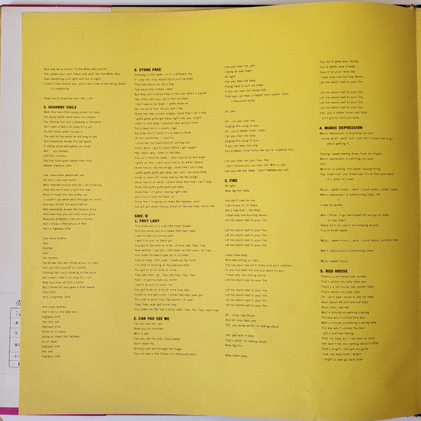 Jimi Hendrix - Legacy (2xVinyl, LP, Compilation, Stereo) Very Good (VG) / Very Good Plus (VG+)