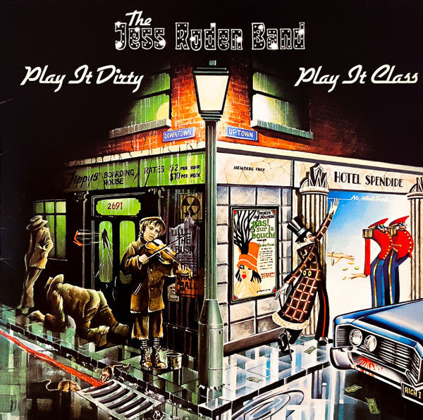 The Jess Roden Band - Play It Dirty . . Play It Class (Vinyl, LP, Album) Very Good (VG) / Good Plus (G+)