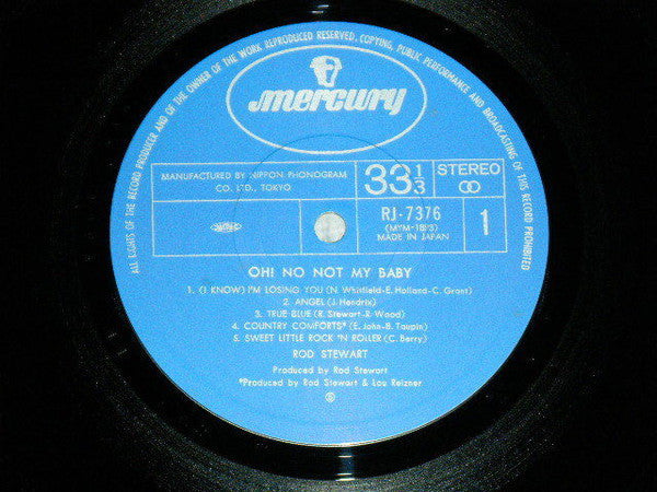 Rod Stewart - Oh! No Not  My Baby (Vinyl, LP, Compilation, Stereo) Very Good Plus (VG+) / Very Good Plus (VG+)