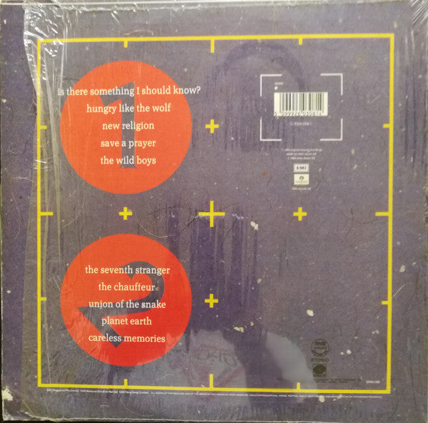 Duran Duran - Arena (Vinyl, LP, Album) Good Plus (G+) / Good Plus (G+)