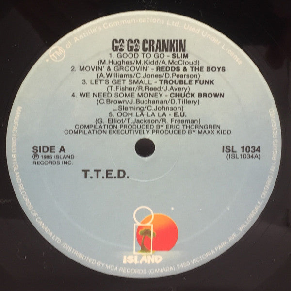 Various - Go Go Crankin' (Vinyl, LP, Compilation) Good Plus (G+) / Good (G)