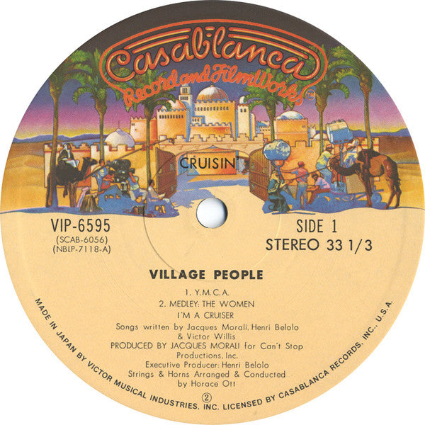 Village People - Cruisin' (Vinyl, LP, Album)