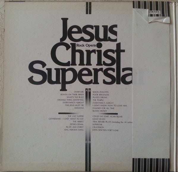 Shiki Theatre Company - Jesus Christ Superstar (2xVinyl, LP, Album, Stereo) Very Good Plus (VG+) / Very Good (VG)