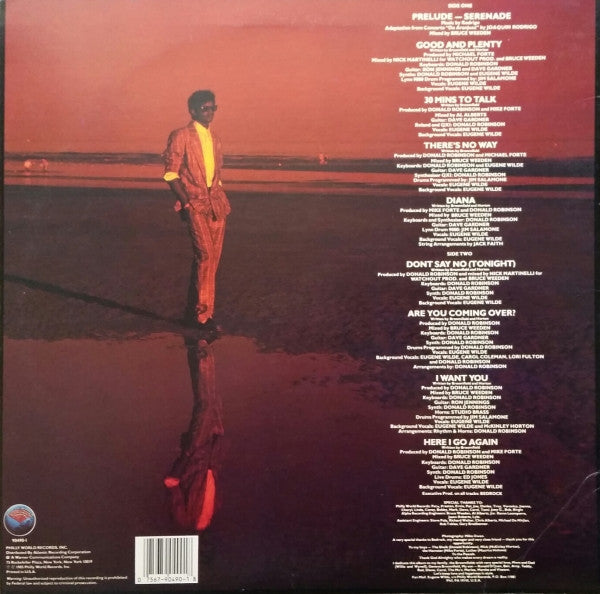 Eugene Wilde - Serenade (Vinyl, LP, Album) Very Good (VG) / Good Plus (G+)