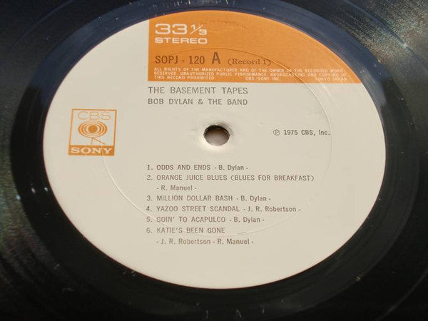Bob Dylan - The Basement Tapes (Vinyl, LP, Album, Stereo)