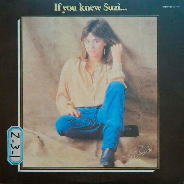 Suzi Quatro - If You Knew Suzi... (Vinyl, LP, Album, Promo) Near Mint (NM or M-) / Very Good Plus (VG+)