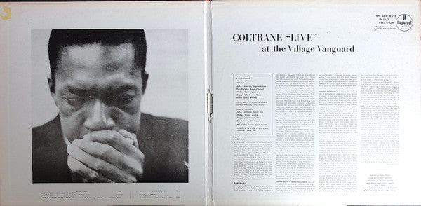 John Coltrane - "Live" At The Village Vanguard (Vinyl, LP, Album, Repress, Stereo) Very Good (VG) / Very Good (VG)