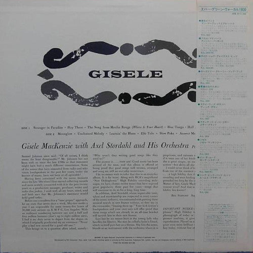 Gisele MacKenzie - Gisele (Vinyl, LP, Album, Reissue) Good Plus (G+) / Very Good Plus (VG+)